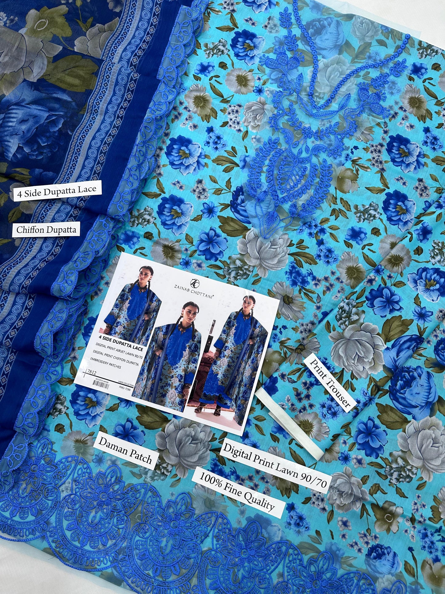 U-09-3pcs blue