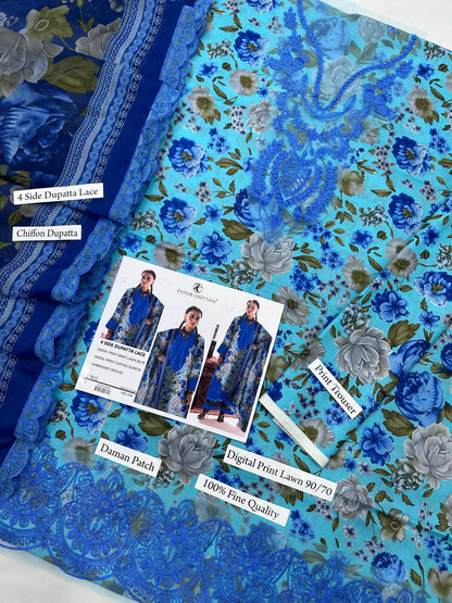 U-09-3pcs blue