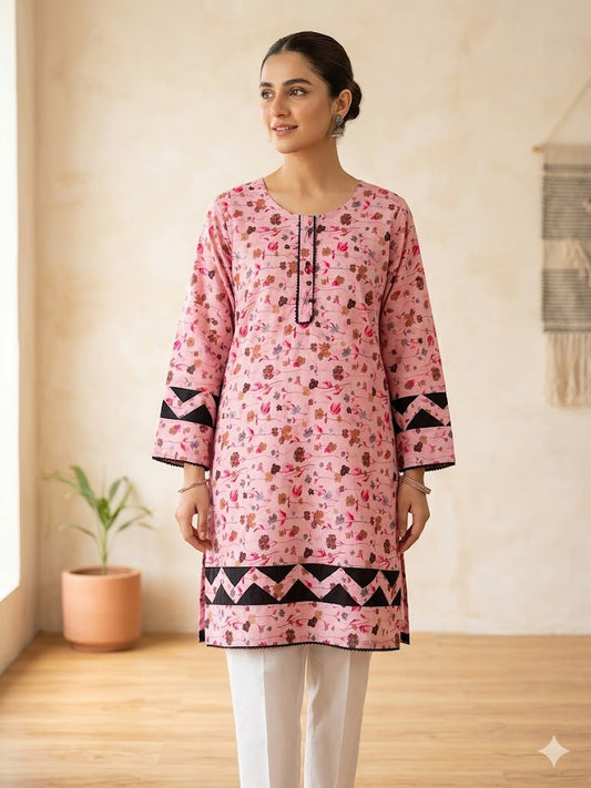 Stiched-1-2pcs pink best stuff loan